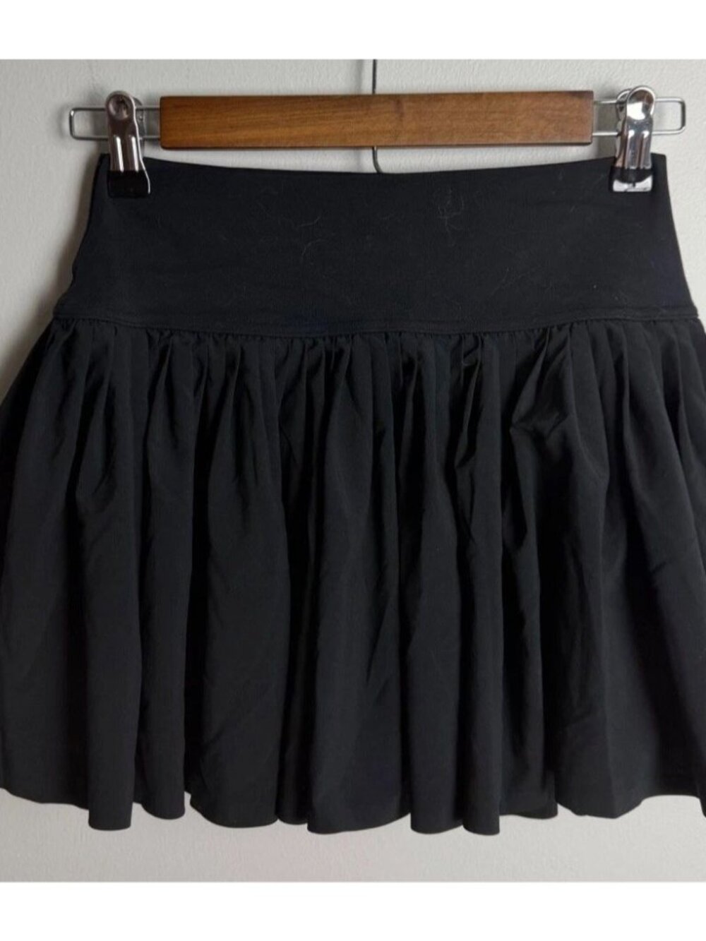OFFLINE by Aerie Real Me Pleated Skort Black Athletic Skirt Size Small Women’s - Picture 2 of 7